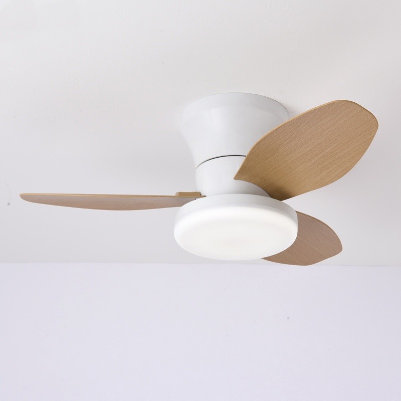 Factory Direct Sales of 35-inch Home Bedroom Living Room Ceiling Fan with Light Low Floor  Ceiling Fan
