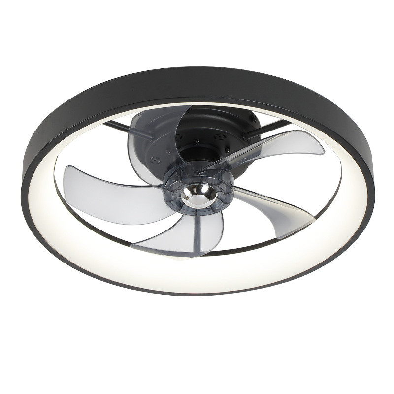 App Control 6 Speed Smart Ceiling Fan Light with Remote Control ABS 3 Blades Silent LED Fan Lamp for Bedroom Living Room