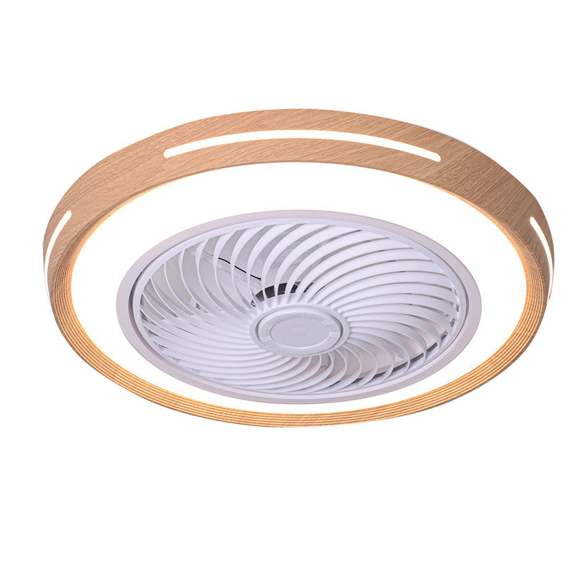 New Bedroom Wood LED Ceiling Fan Lamp with Remote Control Home Decorative Lighting Fans Ceiling Fan with Light