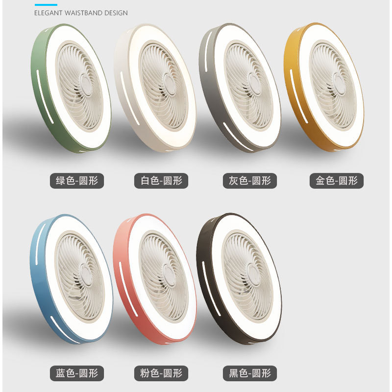 Tmall Genie Ultra-Thin LED Lighting Lamp Nordic Style DC Inverter Fan 220V Remote Control for Home Modern Bedroom Living Room