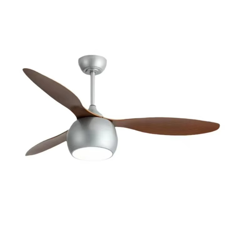 Modern 42/52 Inch LED Ceiling Fan with Mute Light Iron Body & Remote Control for Living Room Use-Direct from Factory