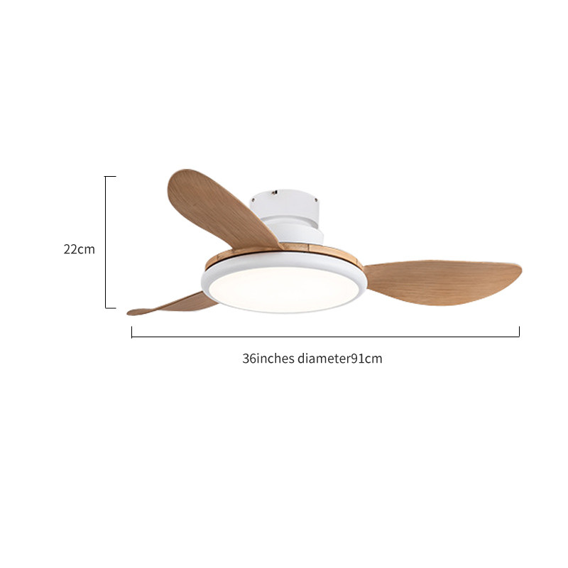 Wholesale Custom 110V-220V Electric Indoor Frequency Conversion Remote Control LED Ceiling Fan Light Distribution Ceiling Lights