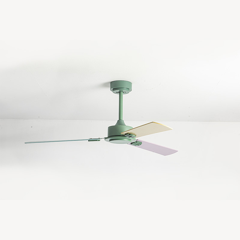 42/52/56 Inches Remote Dc Plywood Blade Fashion Design Modern Living Room Kitchen Coffee Shop Ceiling Fan No Light