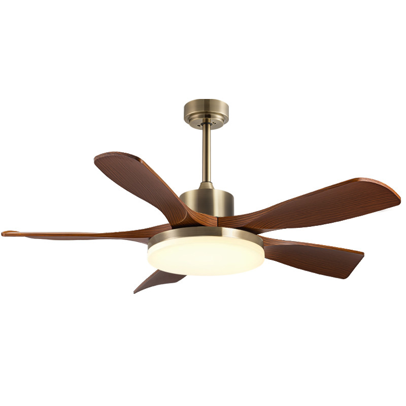 Best Seller 56-Inch Modern Ceiling Fan Light Black/White ABS Blades Remote Control Iron Lamp Body Wholesale for Living Room