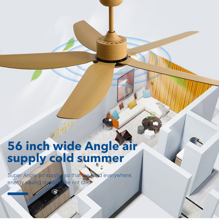 Wholesale Lower Noise Stable Operation Pure Copper Motor 56 Inch Remote Control Modern Ceiling Fan