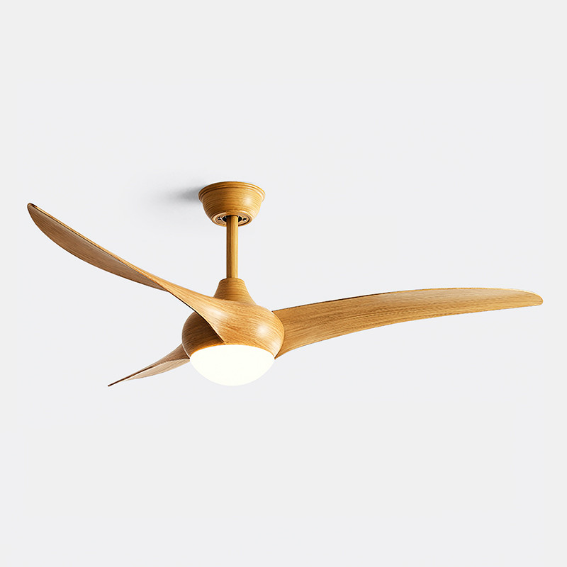 3 reversible Blades Dim mable Lighting Decken ventilator mit Licht und Fernbedienung 52 Zoll Wohnzimmer Ventil ador LED 36W Pendel leuchten