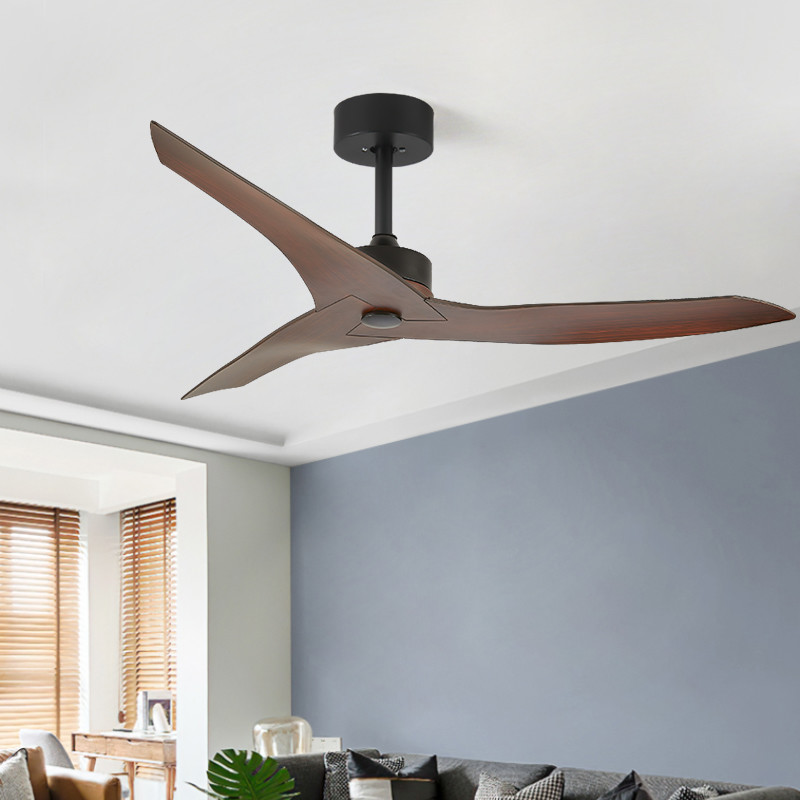 Gleichstrom motor Fernbedienung Beste Lüfter 42 Zoll 52 Zoll Licht Lüfter Decke mit Fernbedienung Smart ABS Decken ventilator Licht