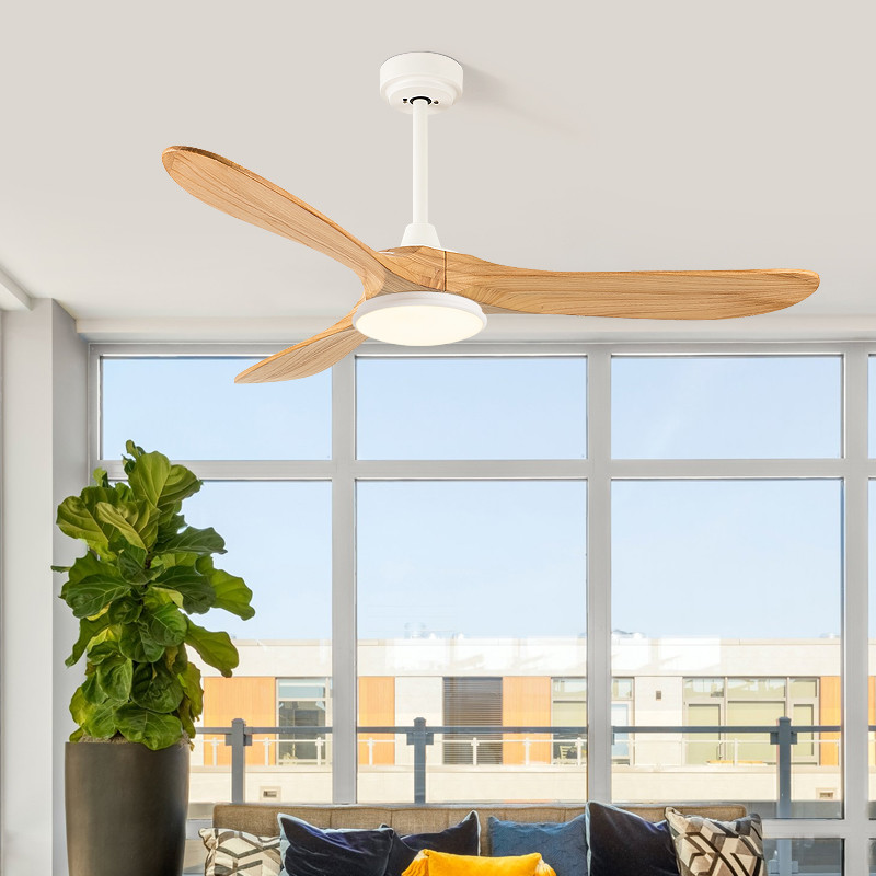 Moderne LED-Decken ventilator lampe für Zuhause zum Essen Wohnzimmer Schlafzimmer AC Motor Heißes Industrie design für Arbeits zimmer und Nachttisch