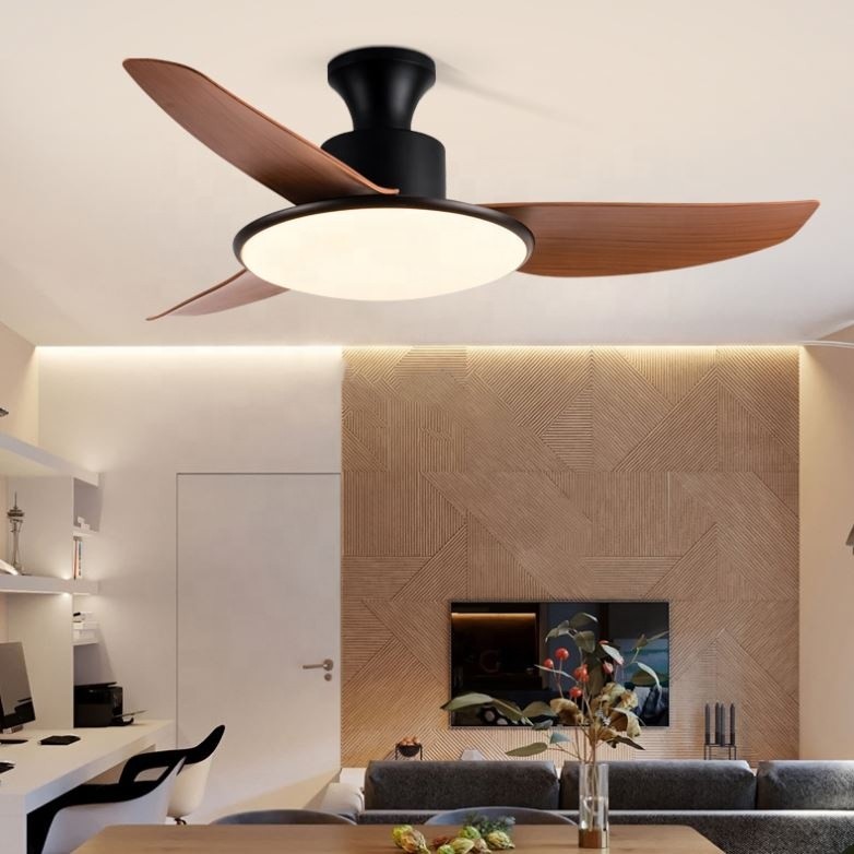 Moderner Dimm-Badezimmer-Fernbedienung ventilator 70-W-Deckenventilator mit LED-Licht