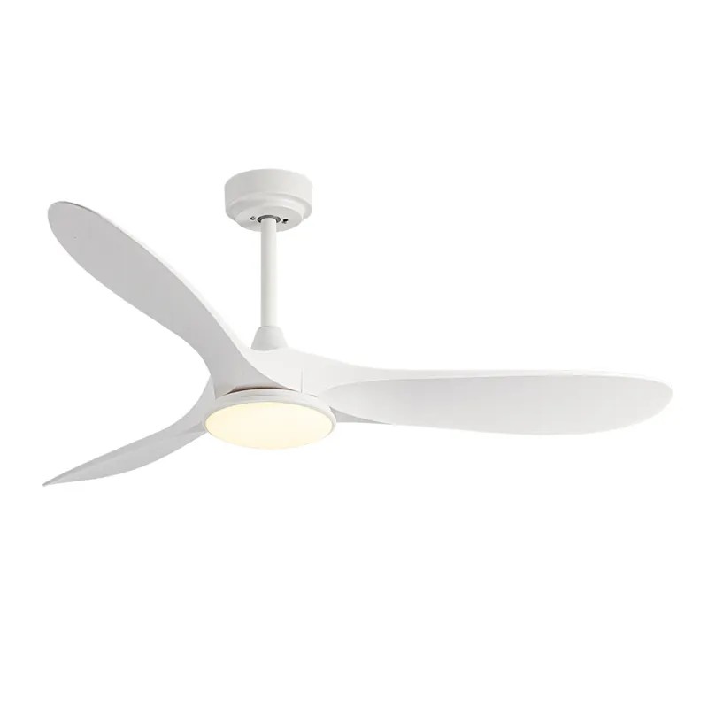 HFBH Model 666 Modern Design White Color Fan with Light Kit