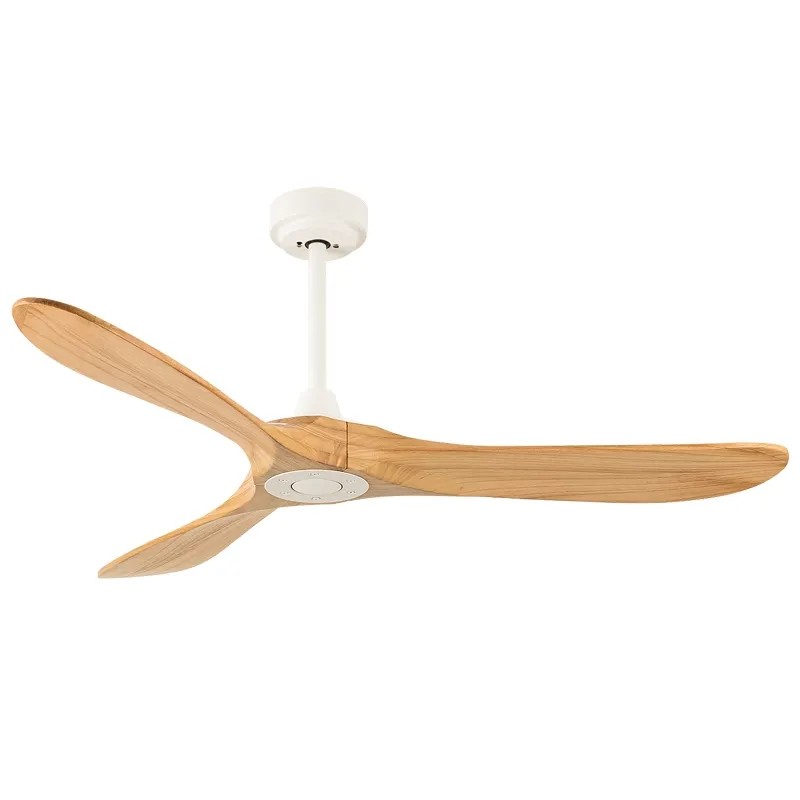 HFBH Model 666D Wood Color 52 Inch Ceiling Fan Light