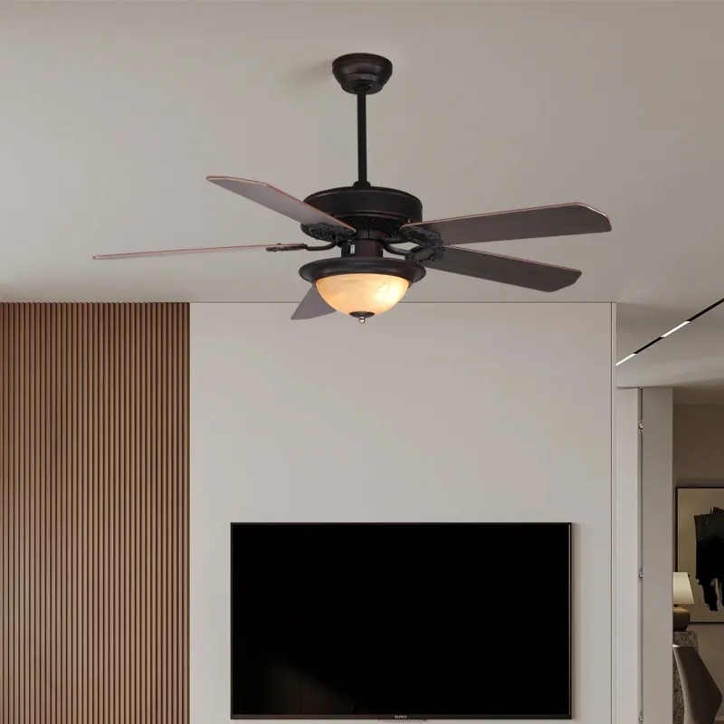 HFBH Model 281 52 Inch Classic American Design Bronze Color 110V 220V Fan Light