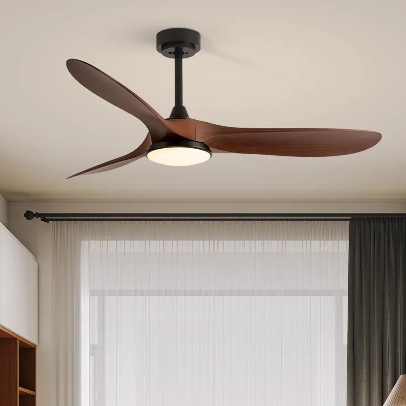 HFBH Model 666 Modern Design White Color Fan with Light Kit