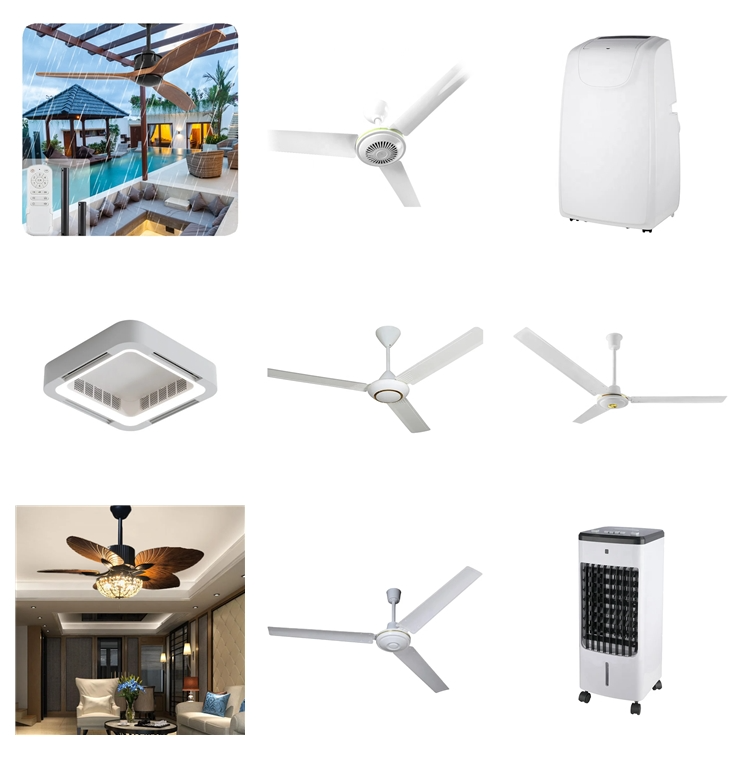 HFBH Propeller 52 Inch Smart Ceiling Fan with Light and Remote Control