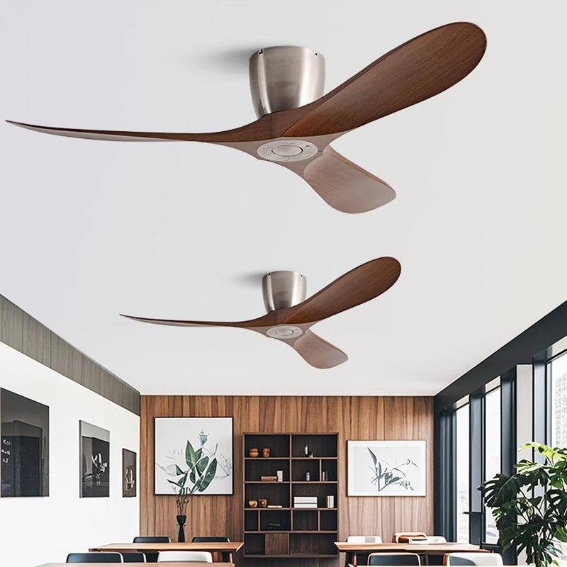 HFBH Propeller 52 Inch Smart Ceiling Fan with Light and Remote Control