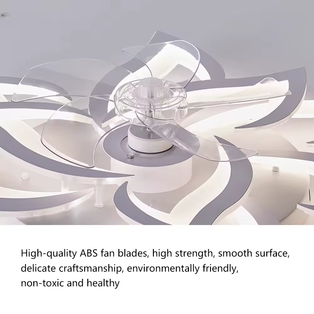 LED Ceiling Chandelier Modern Luxury Living Room Dining Room Kitchen Bedroom Decorative Art Ceiling Fan Light