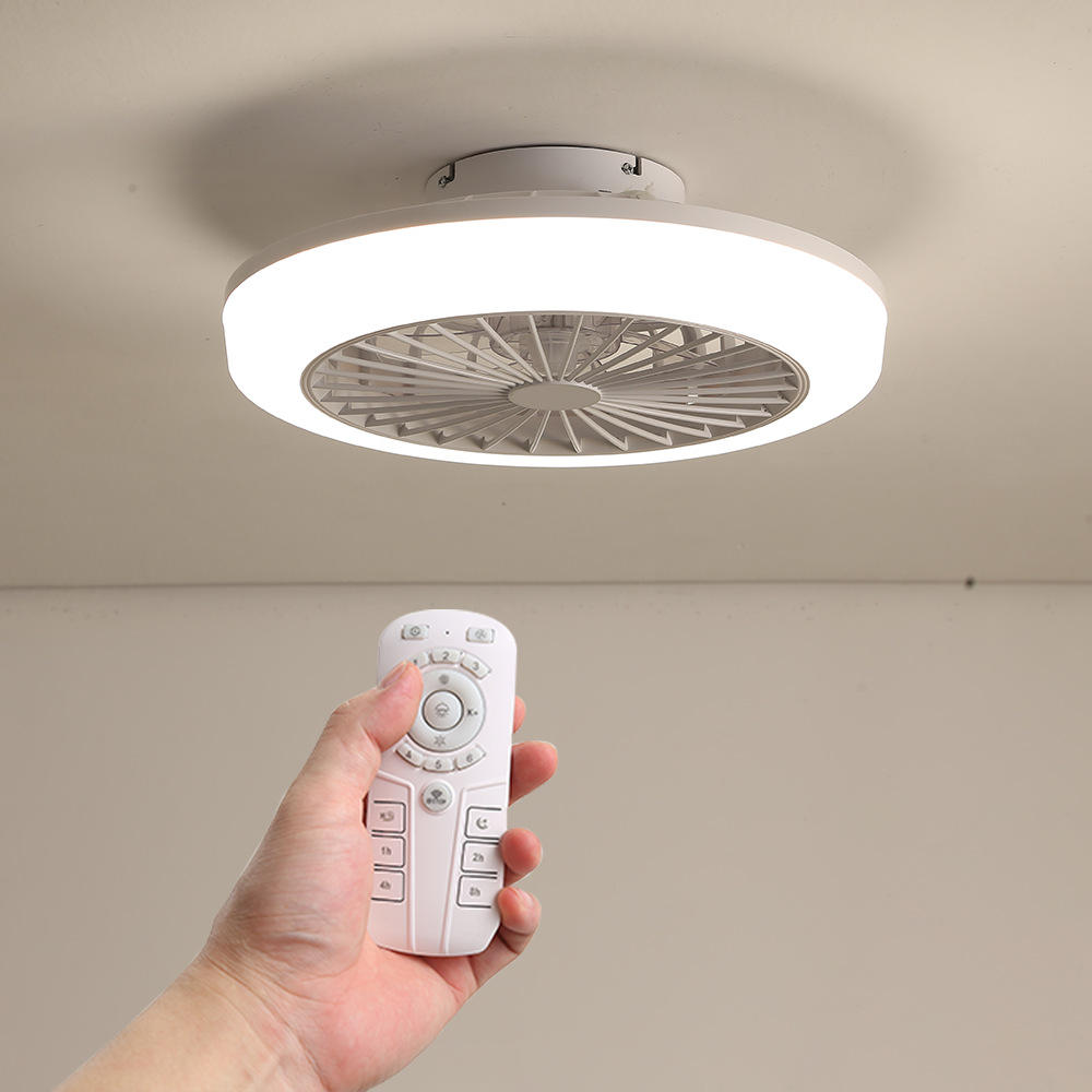 Led Ceiling Fan 2022 New Trending Smart Remote Control 23 Inch Bedroom Ceiling Fan Light