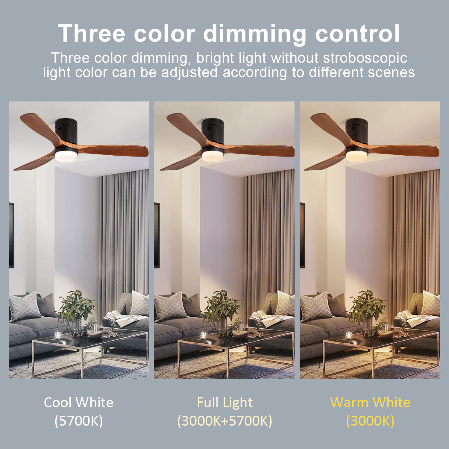 American Style Vintage Decorative Fan Ceiling 220v Winding Powered Ceiling Fan With Light