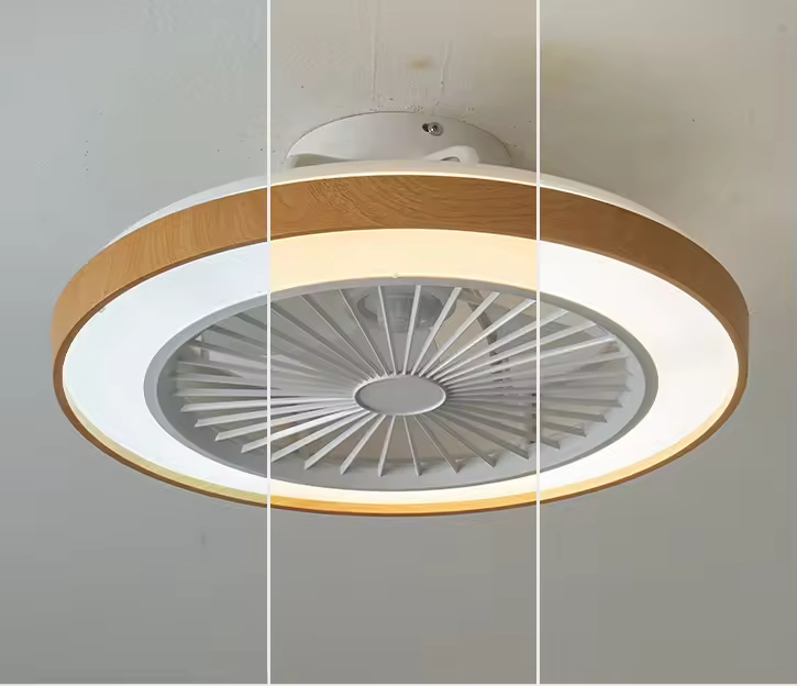 2025 Summer Hotsale Ceiling Fan Light for Bedroom Tiny House 50CM Ceiling Fan with Light 72W Including Remote APP Control