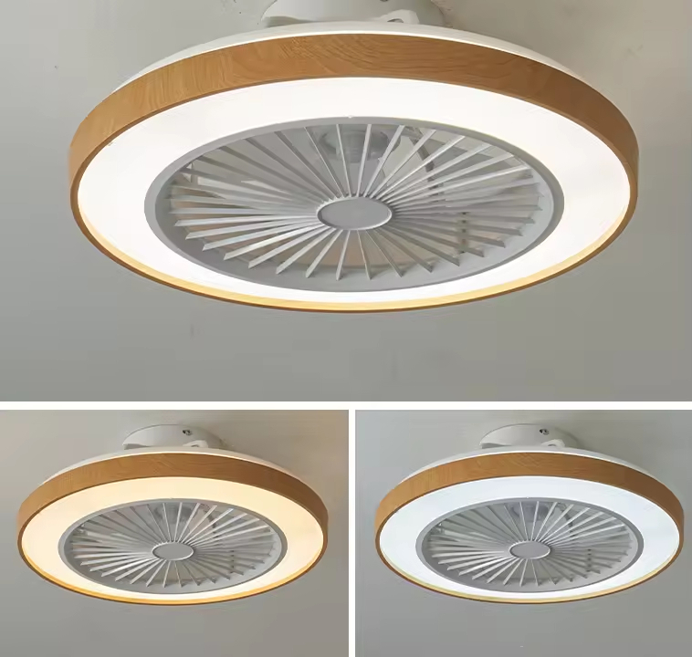2025 Summer Hotsale Ceiling Fan Light for Bedroom Tiny House 50CM Ceiling Fan with Light 72W Including Remote APP Control