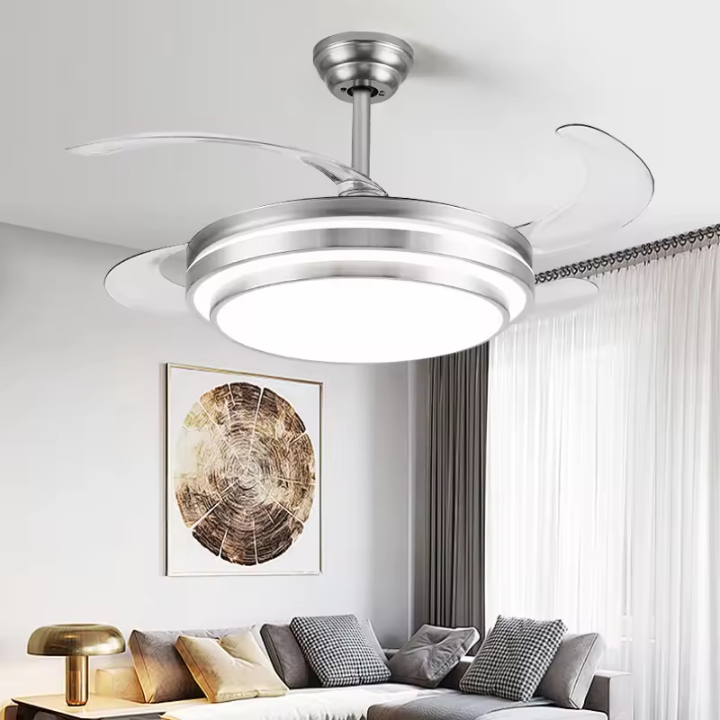 Ceiling Fans with Remote Control Fandelier Light Decorative Lights for Bedrooms Led Fan Bldc Industrial Ceiling Fans