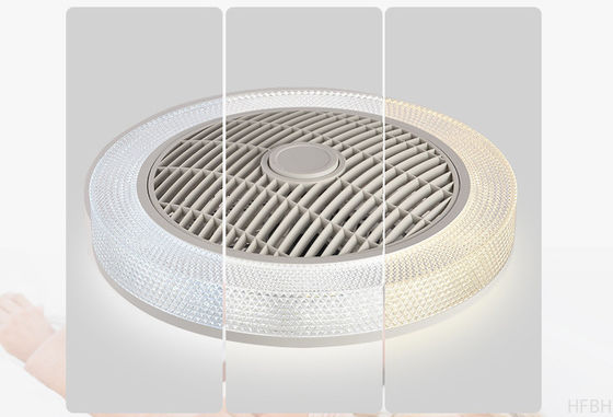 Lampada a ventilatore di soffitto a LED ultra-sottile per la casa moderna comfort ottimale riscaldamento veloce invisibile per la camera da letto sala da pranzo vita semplice