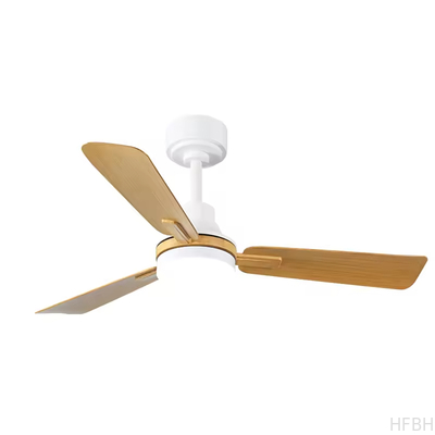 Factory Direct Ceiling Fans with Lights and Remote Dimmable 3CCT Reversible BLDC Motor ABS Blades for Bedroom Living Room